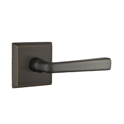 Emtek Cimarron Lever with #6 Rosette in Medium Bronze