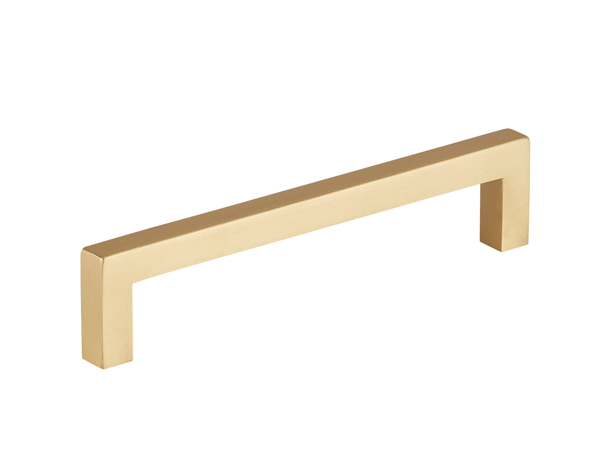 Armac Martin Bromsgrove Cabinet Handle in 96mm / Satin Brass Satin Lacquered