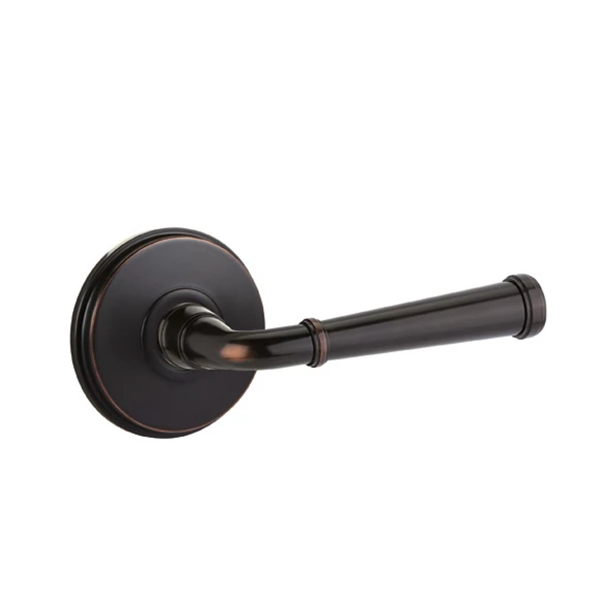 Emtek Merrimack Lever with Watford Rosette in Oil Rubbed Bronze
