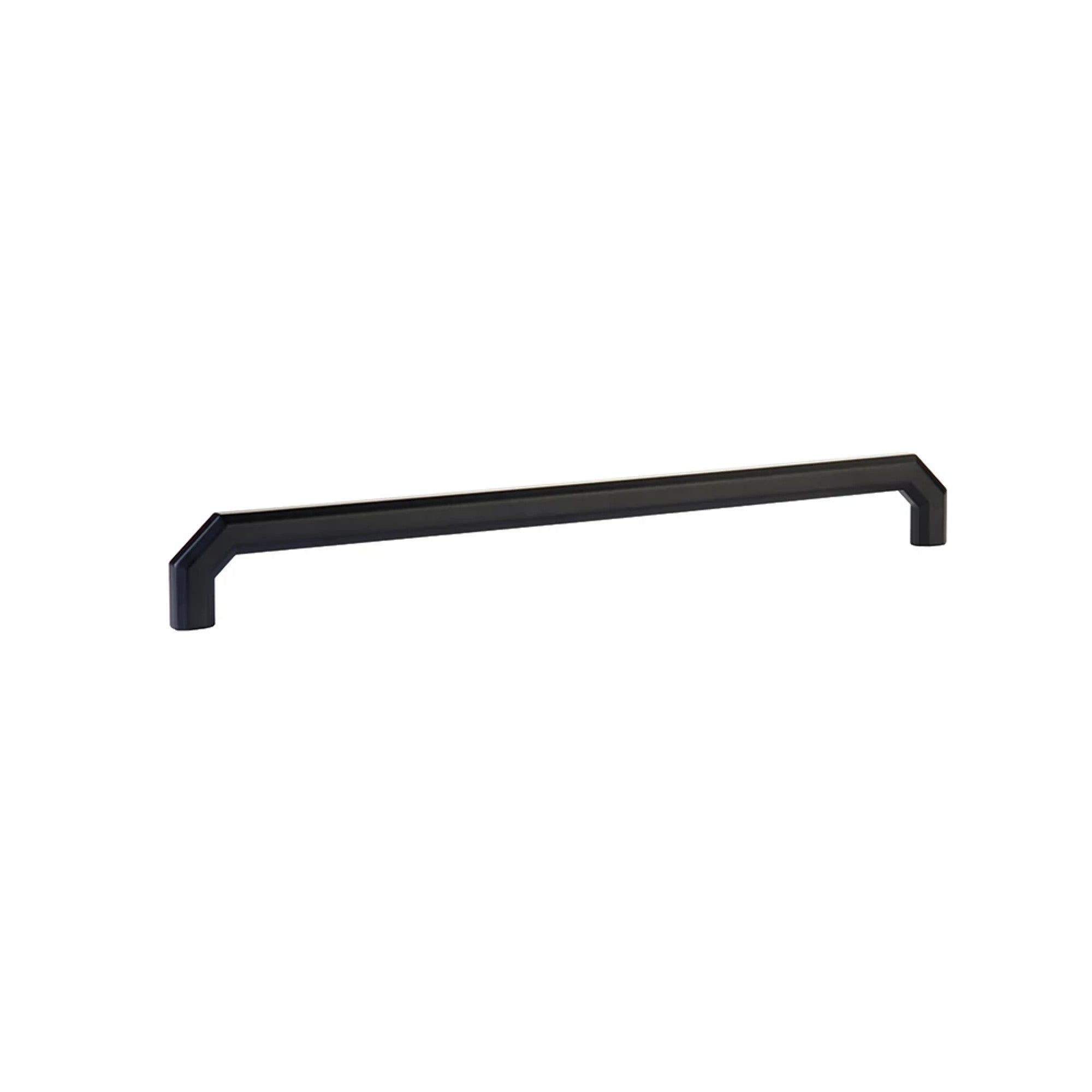 Emtek Riviera 12" C-C Pull in Flat Black
