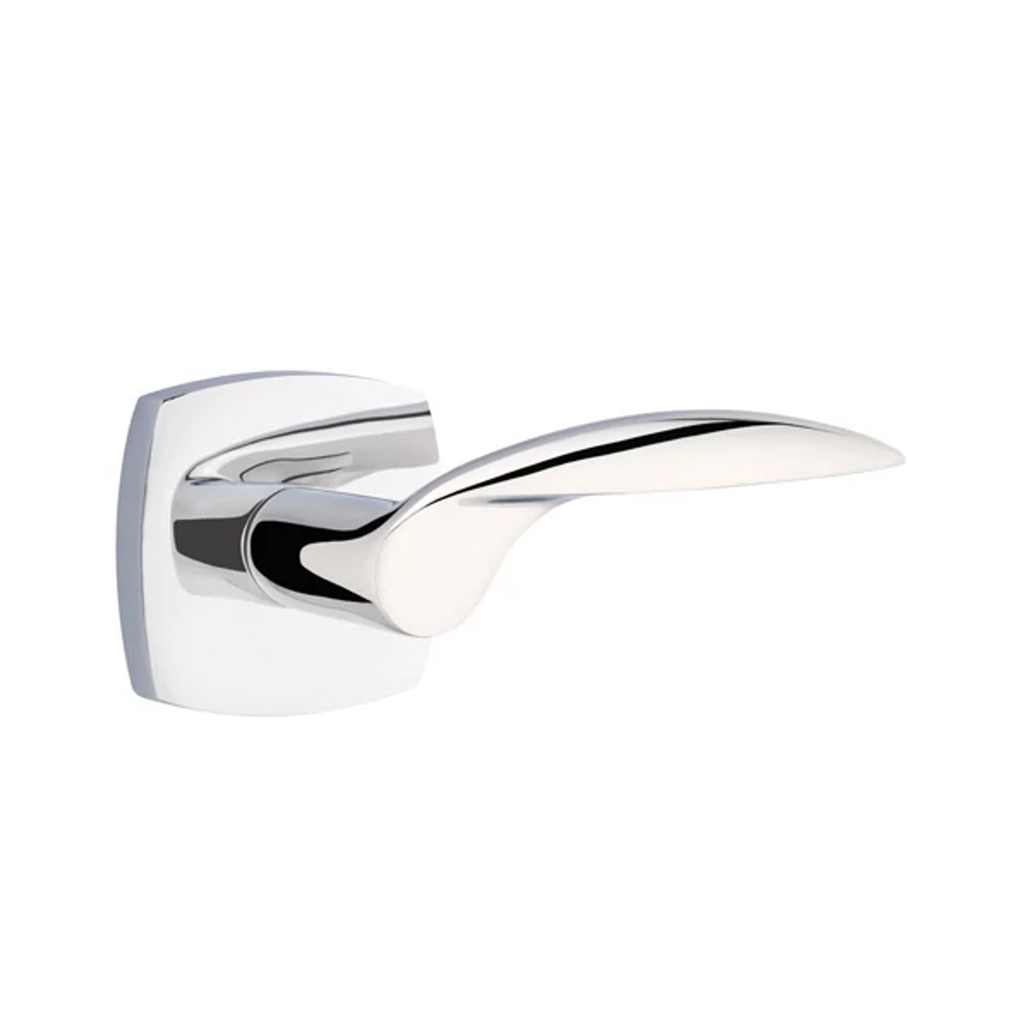 Emtek Mercury Lever with Urban Modern Rosette in Polished Chrome