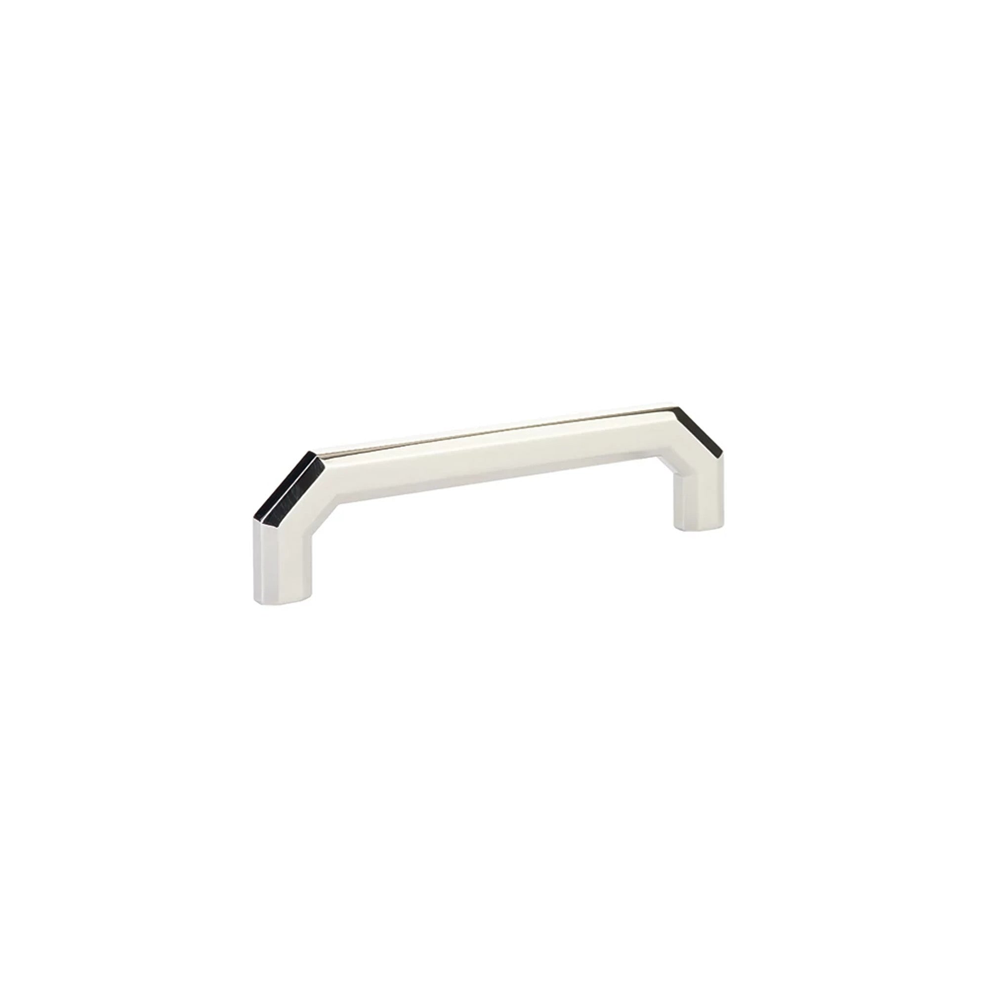 Emtek Riviera 5" C-C Pull in Polished Nickel