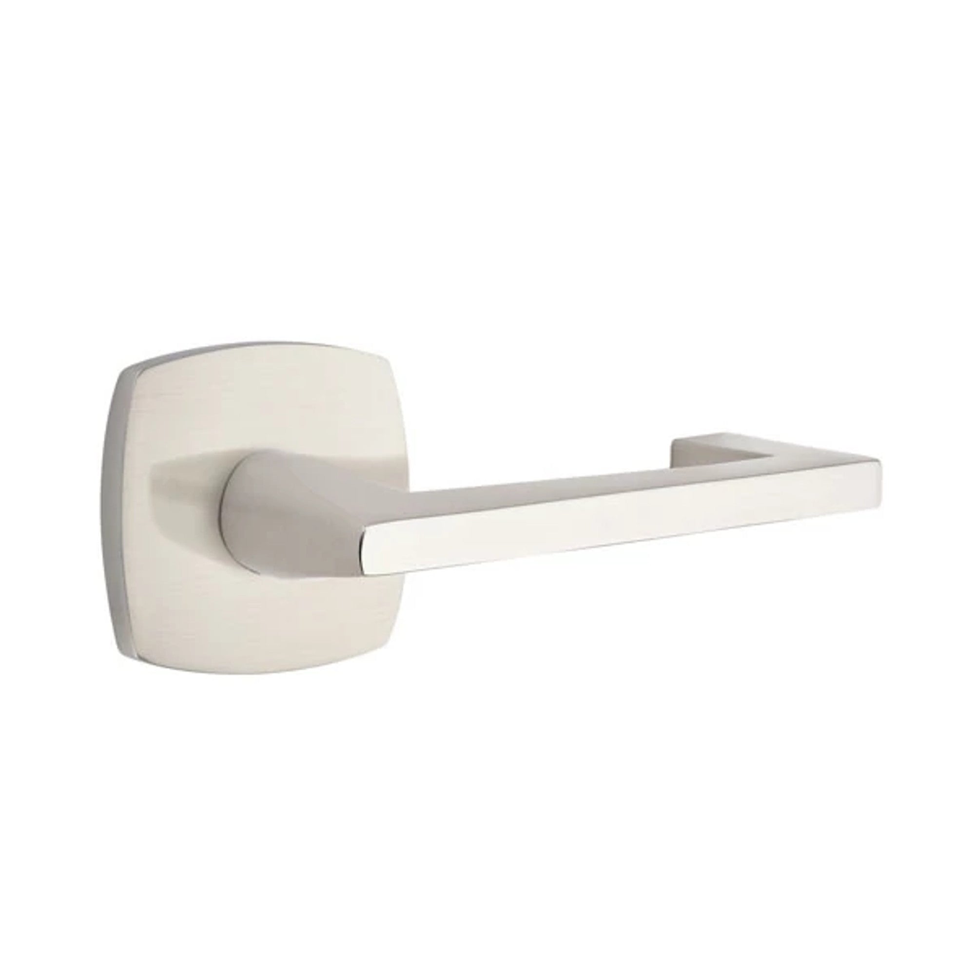 Emtek Argos Lever with Urban Modern Rosette in Satin Nickel
