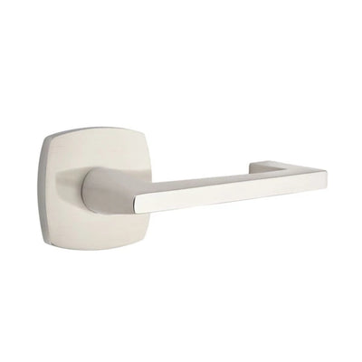 Emtek Argos Lever with Urban Modern Rosette in Satin Nickel
