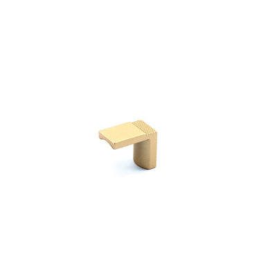 Schaub Quadrato 1-1/8" Wide Finger Pull in Signature Satin Brass