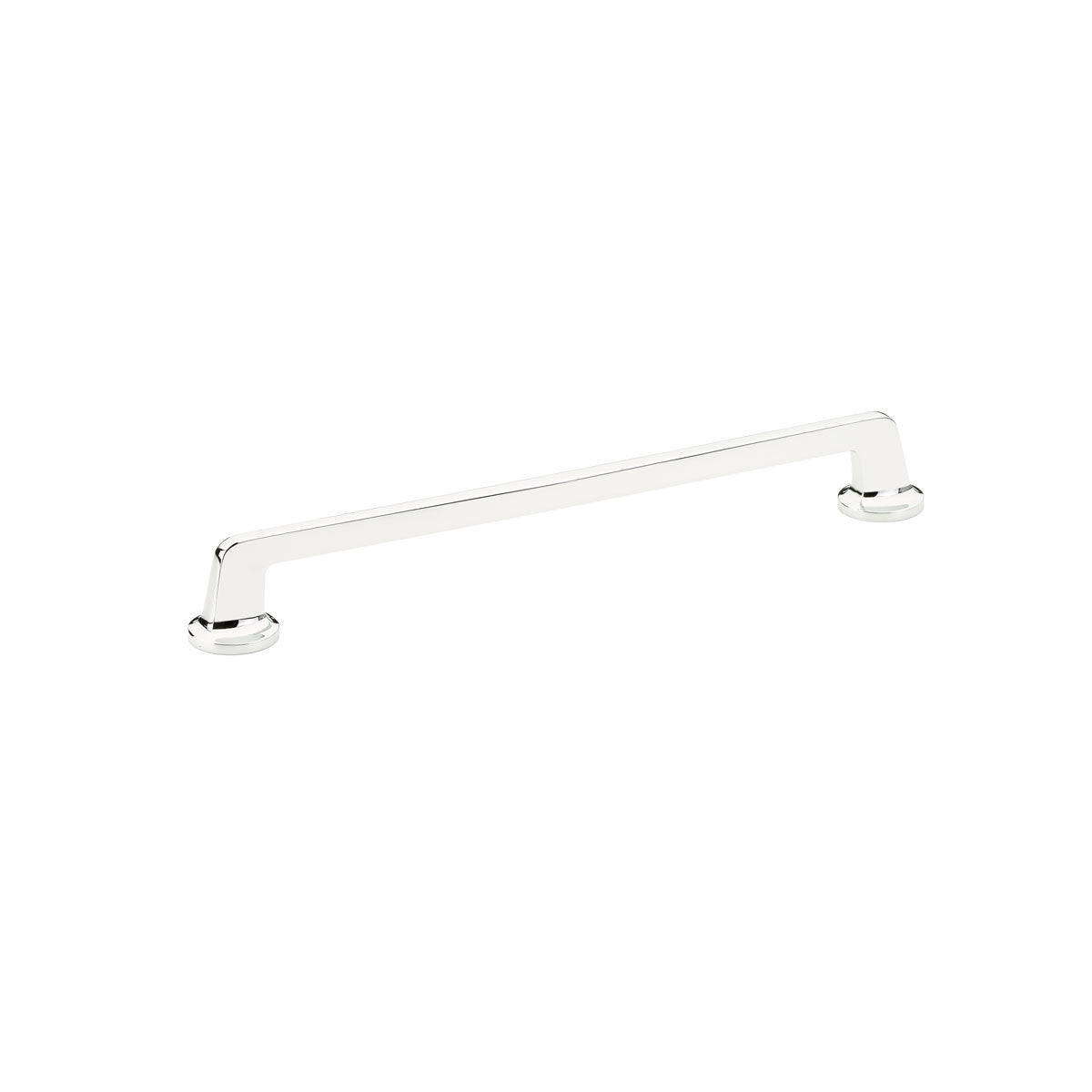 Schaub Northport Round Base 10" C-C Pull, Round Base in Polished Chrome