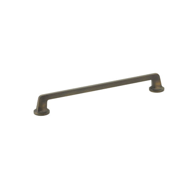Schaub Northport Round Base 10" C-C Pull, Round Base in Ancient Bronze