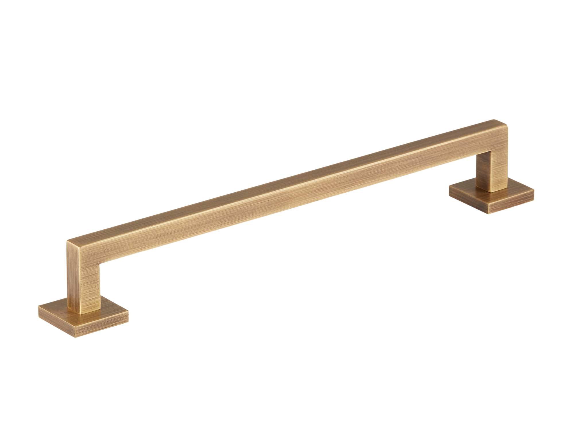 Armac Martin Bromford Cabinet Handle in 203mm / Satin Antique Satin Lacquered