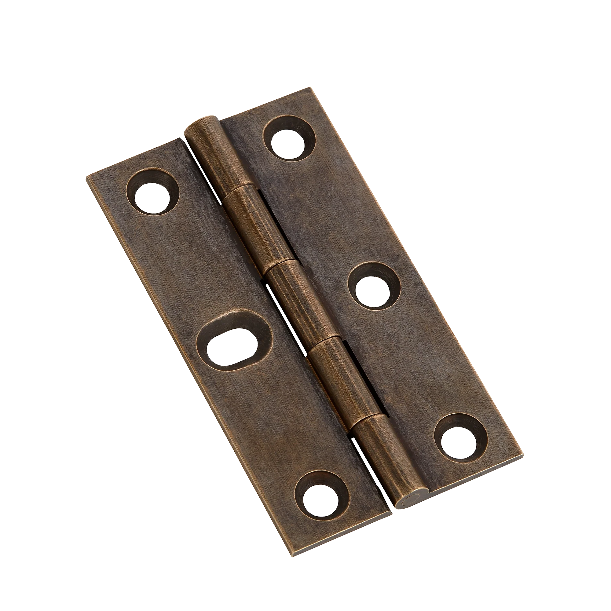 Armac Martin 204 - 1 SLOT Brass Butt Hinge in 76mm / Dark Aged Brass