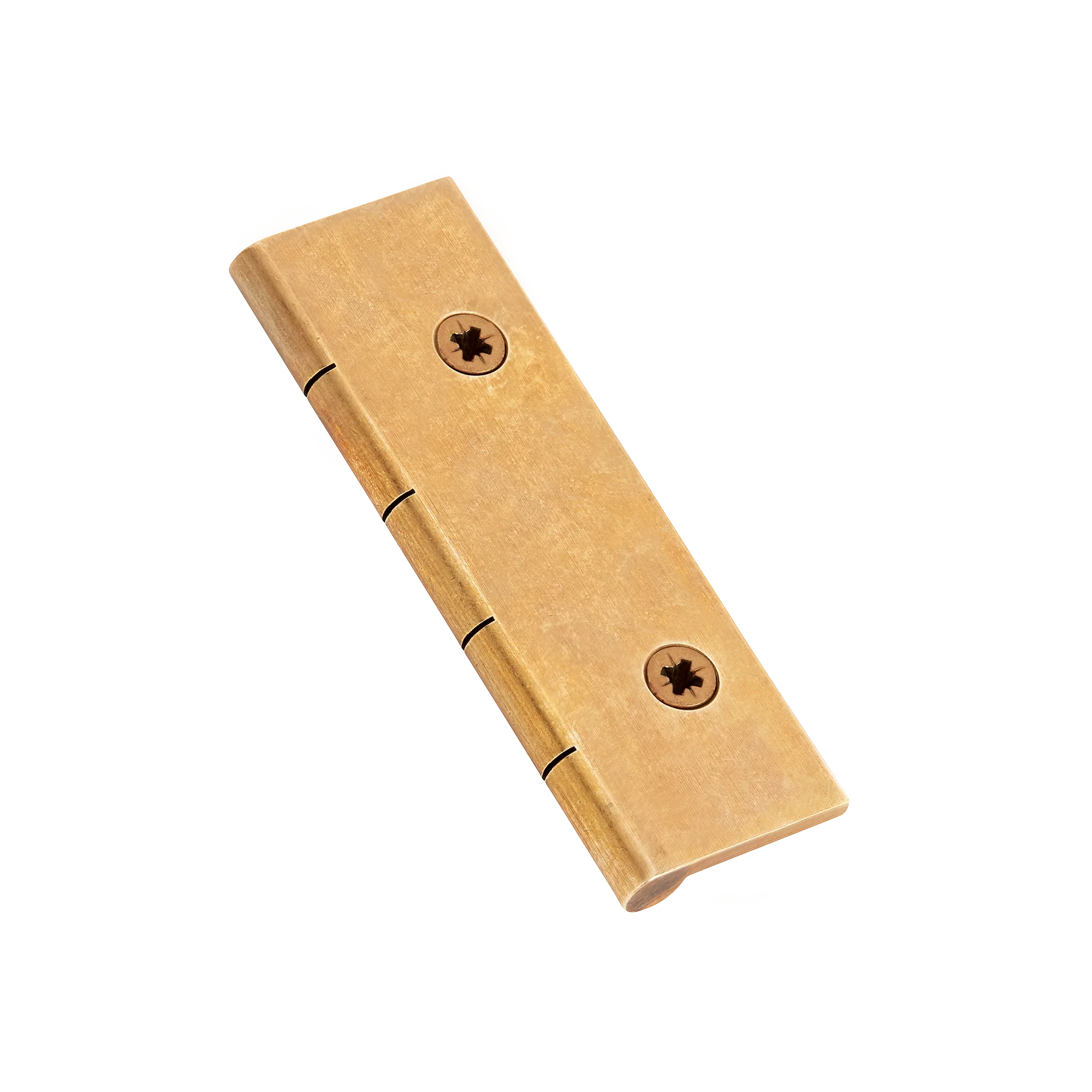 Armac Martin Dummy Hinge (Pair of) with Pozi Screws in 65mm / Burnished Brass