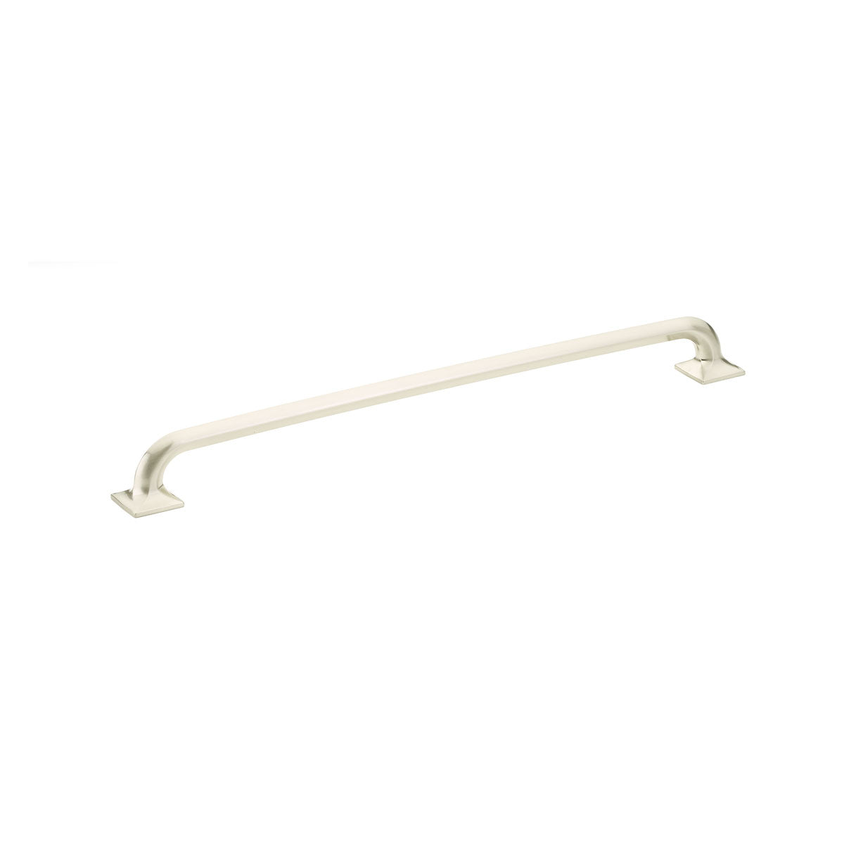 Schaub Northport Square Base 12" C-C Pull, Square Base in Brushed Nickel