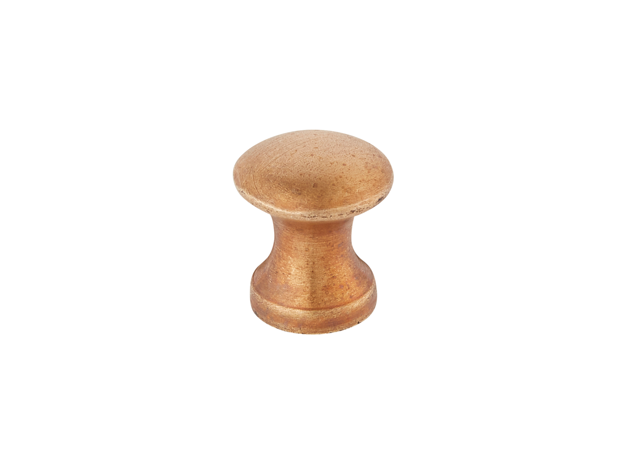 Armac Martin 2105 Woodscrew Sash Knob in 10mm / Burnished Brass