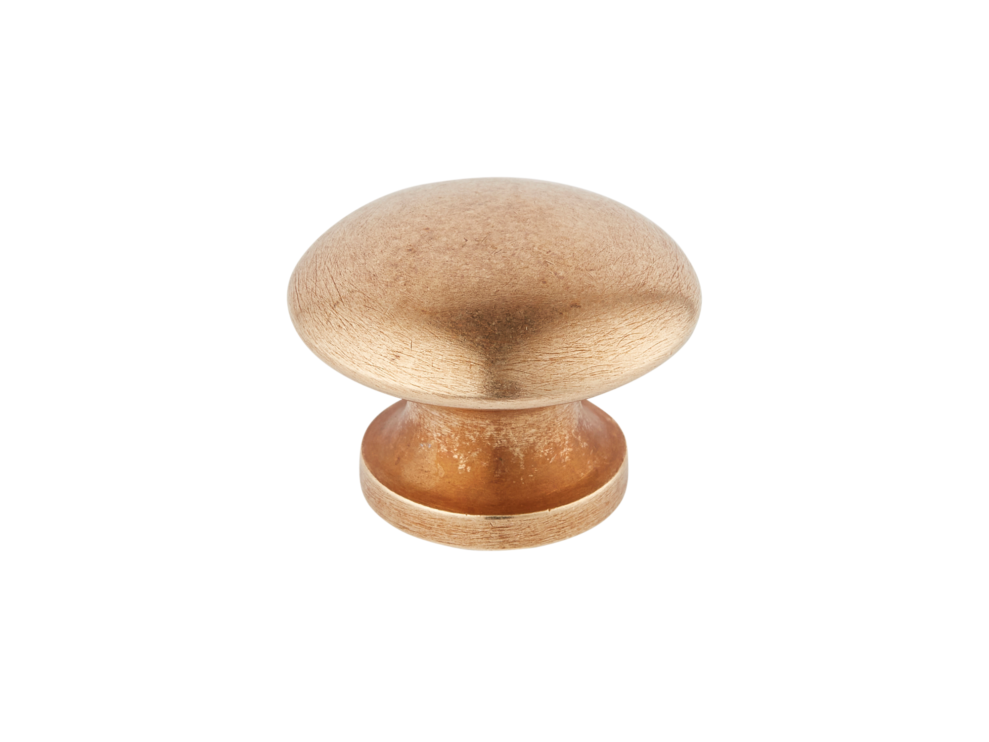 Armac Martin 2105 Rear Fix Sash Knob in 25mm / Burnished Brass