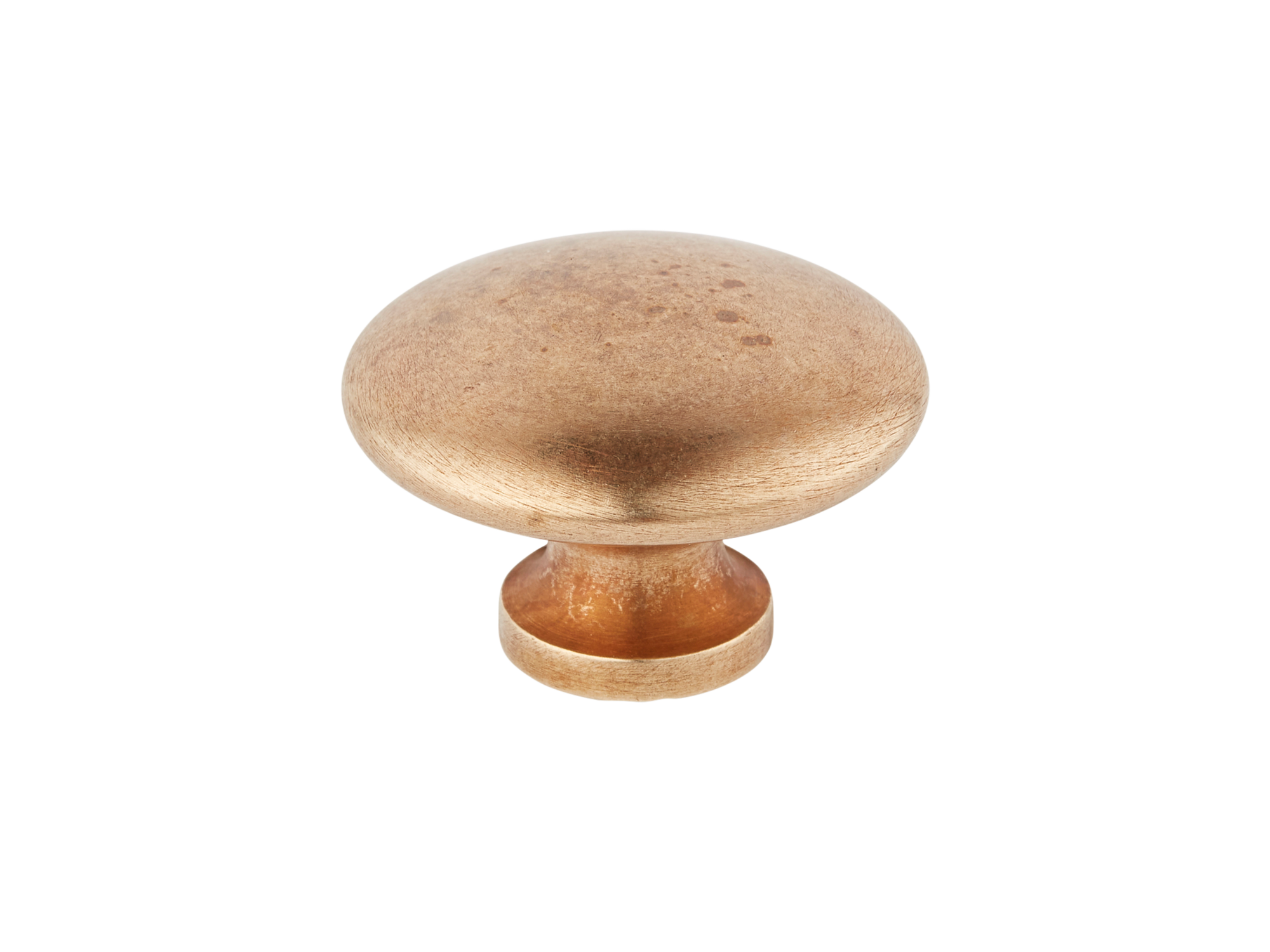 Armac Martin 2105 Rear Fix Sash Knob in 32mm / Burnished Brass