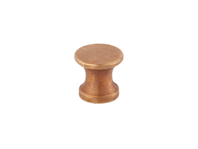 Armac Martin 2124 Woodscrew Sash Knob in 10mm / Burnished Brass