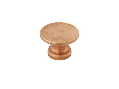 Armac Martin 2124 Woodscrew Sash Knob in 13mm / Burnished Brass