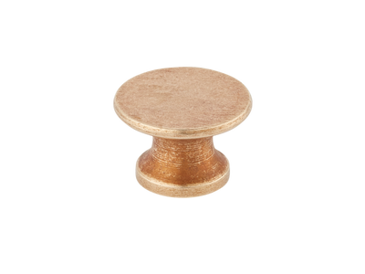 Armac Martin 2124 Woodscrew Sash Knob in 16mm / Burnished Brass
