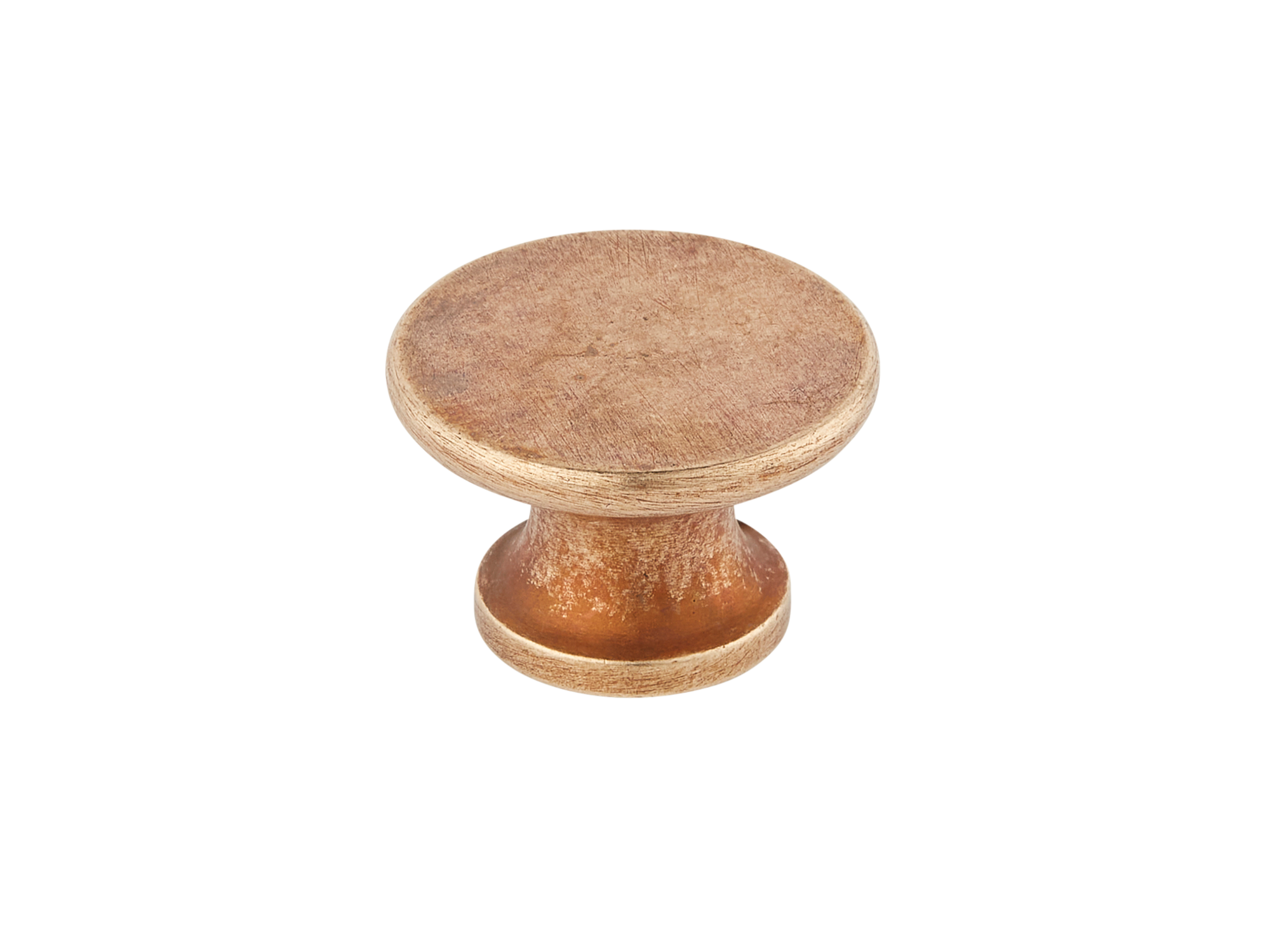 Armac Martin 2124 Woodscrew Sash Knob in 19mm / Burnished Brass