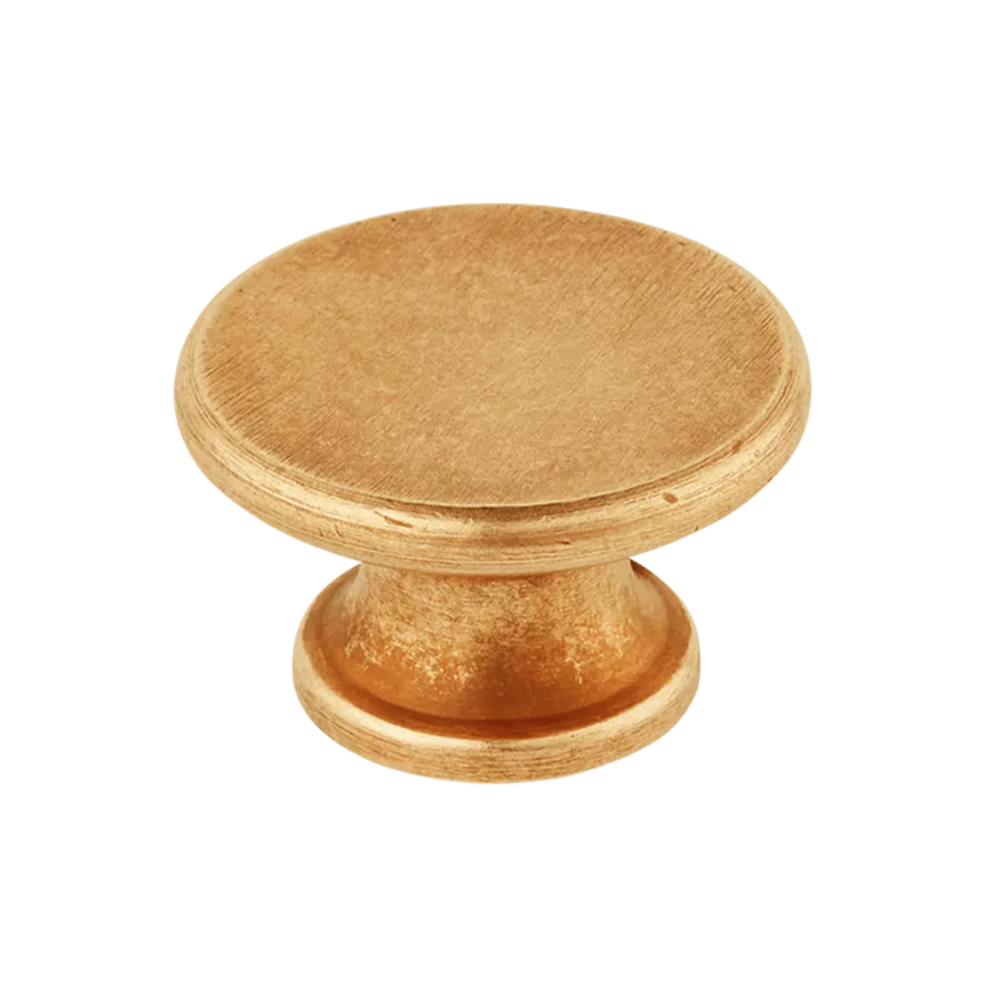 Armac Martin 2124 Rear Fix Sash Knob in 25mm / Burnished Brass