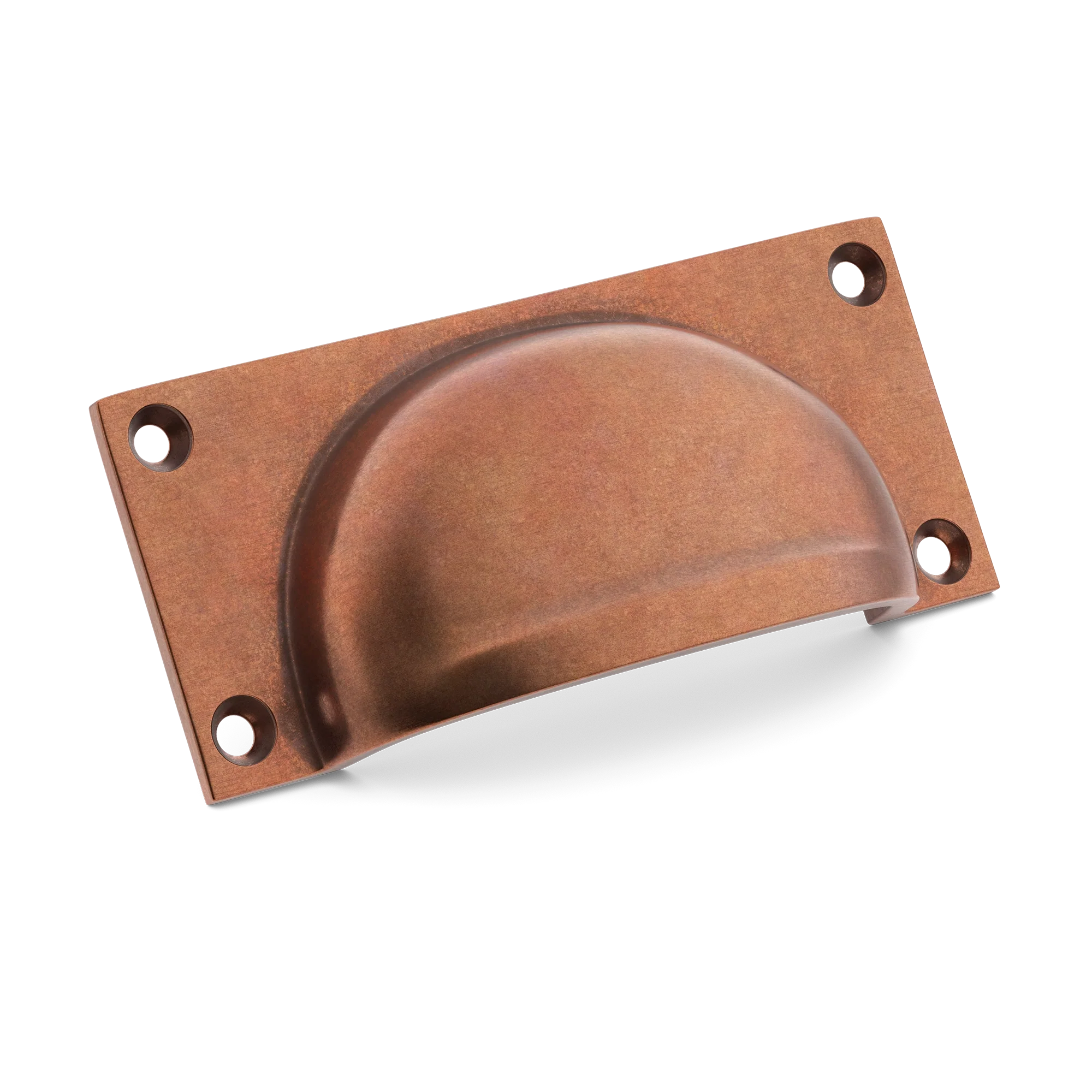 Armac Martin 2174 Drawer Pull in 95mm / Aged Copper