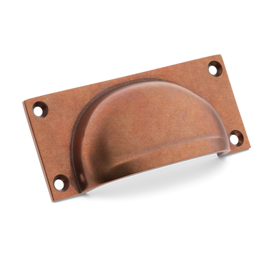Armac Martin 2174 Drawer Pull in 95mm / Aged Copper