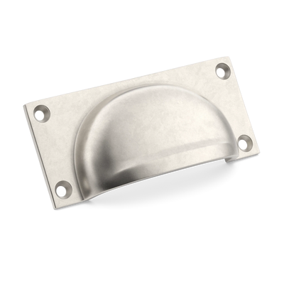 Armac Martin 2174 Drawer Pull in 95mm / Barrelled Nickel Plate