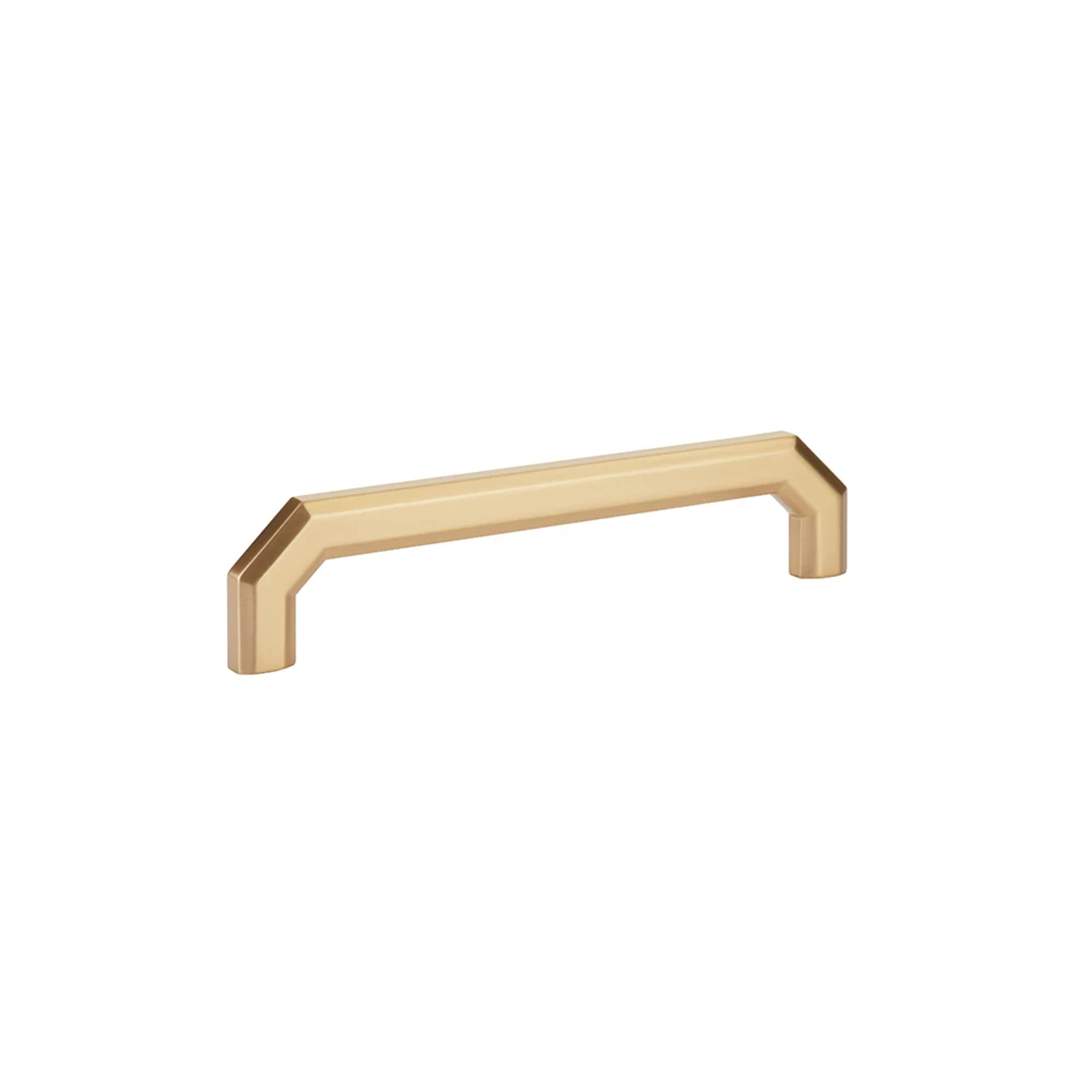 Emtek Riviera 6" C-C Pull in Satin Brass