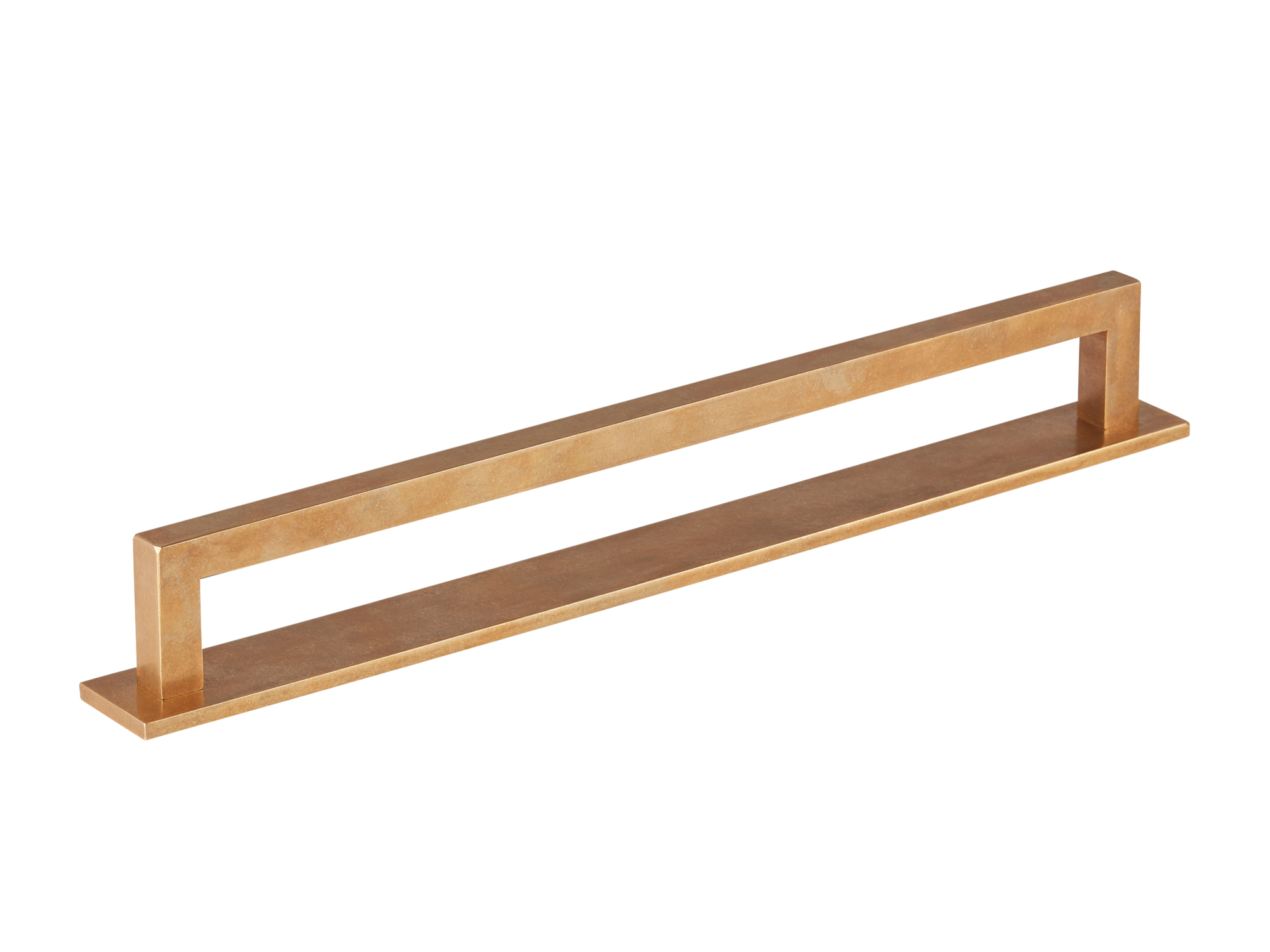 Armac Martin Bromwich Cabinet Handle in 305mm / Burnished Brass