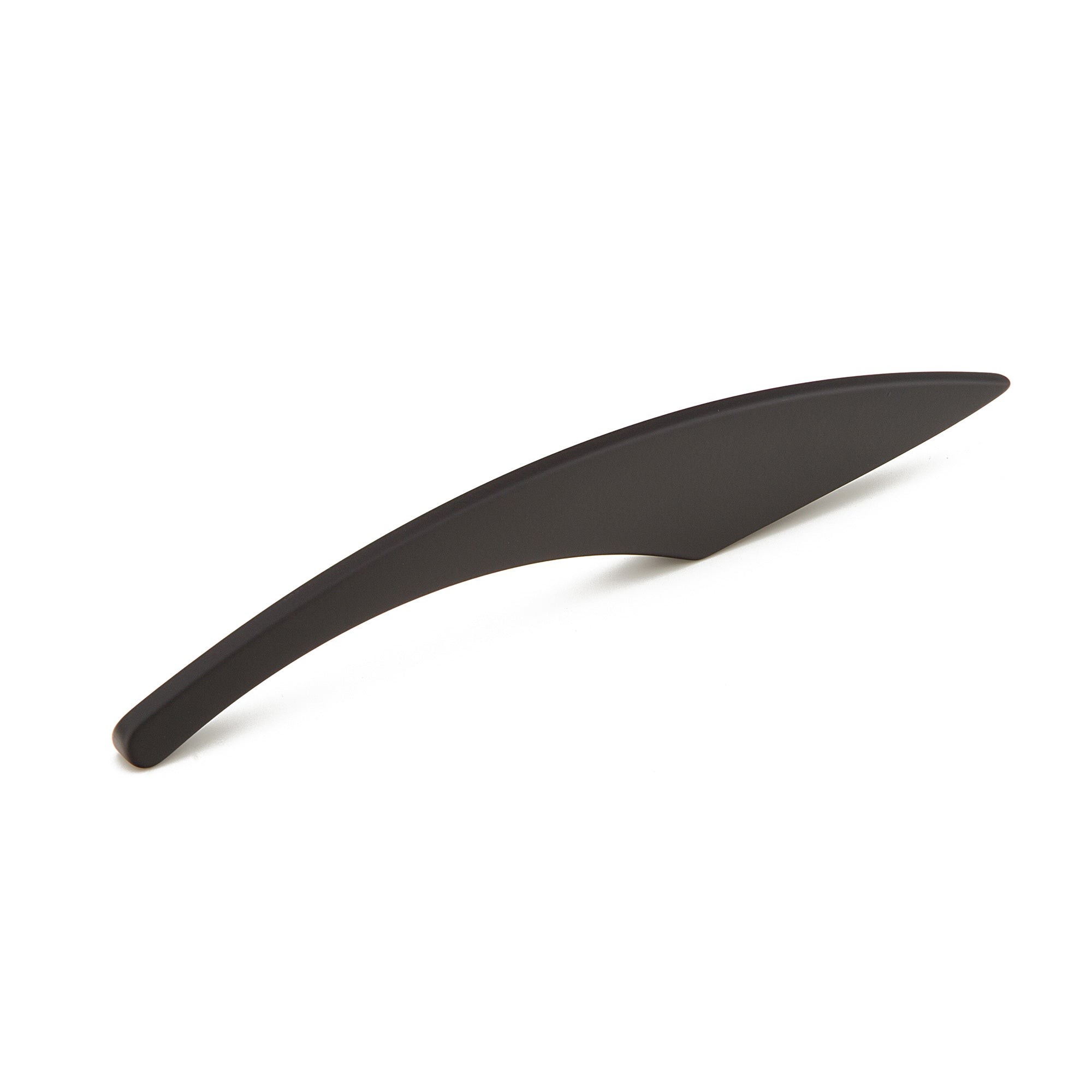Schaub Sorrento 1-1/4" C-C Tapered Pull in Matte Black