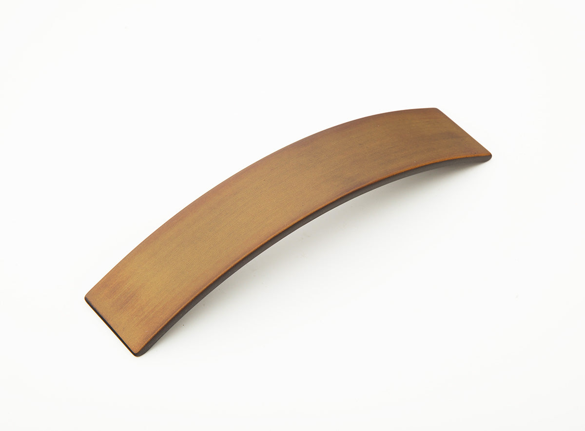 Schaub Armadio 5" C-C Arched Pull in Burnished Bronze