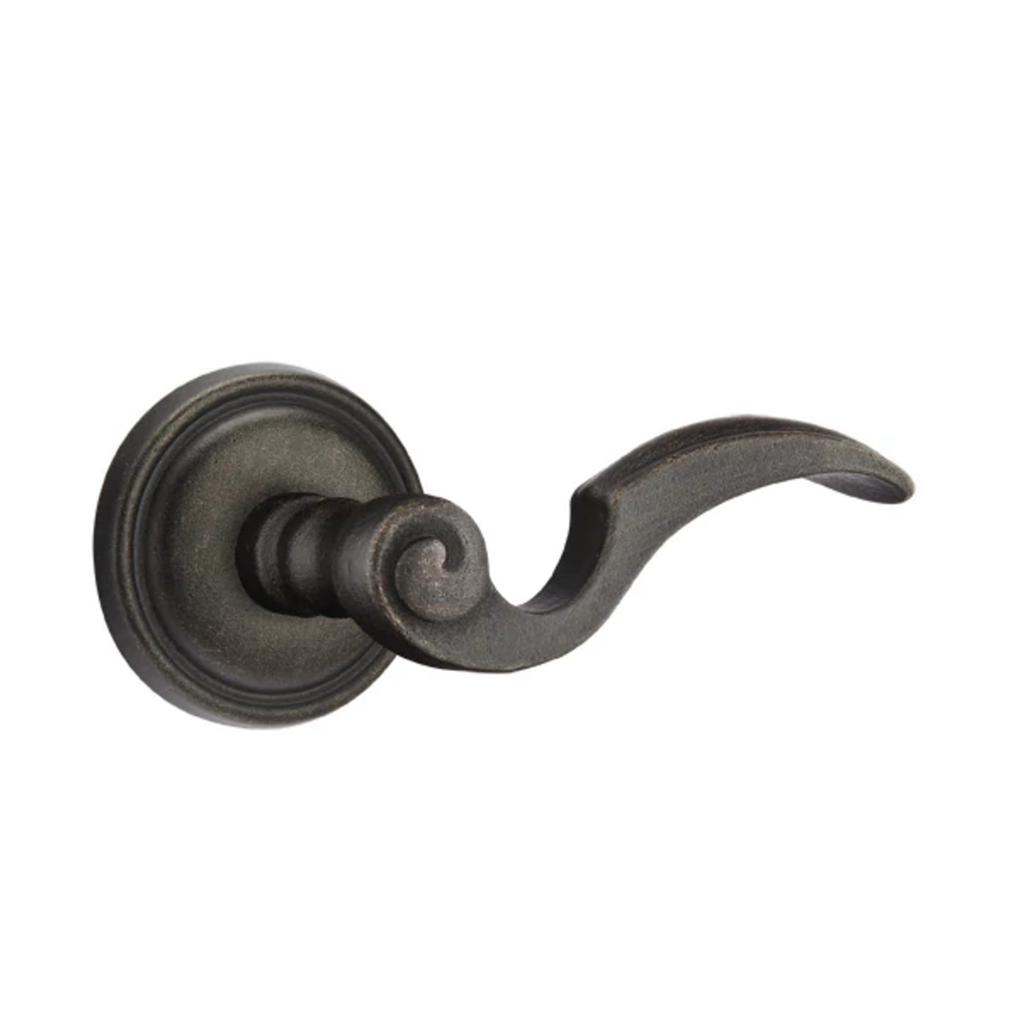 Emtek Napoli Lever with #12 Rosette in Medium Bronze