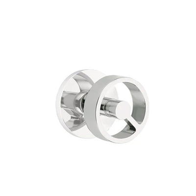 Emtek Spoke Knob with Disk Rosette in Polished Chrome