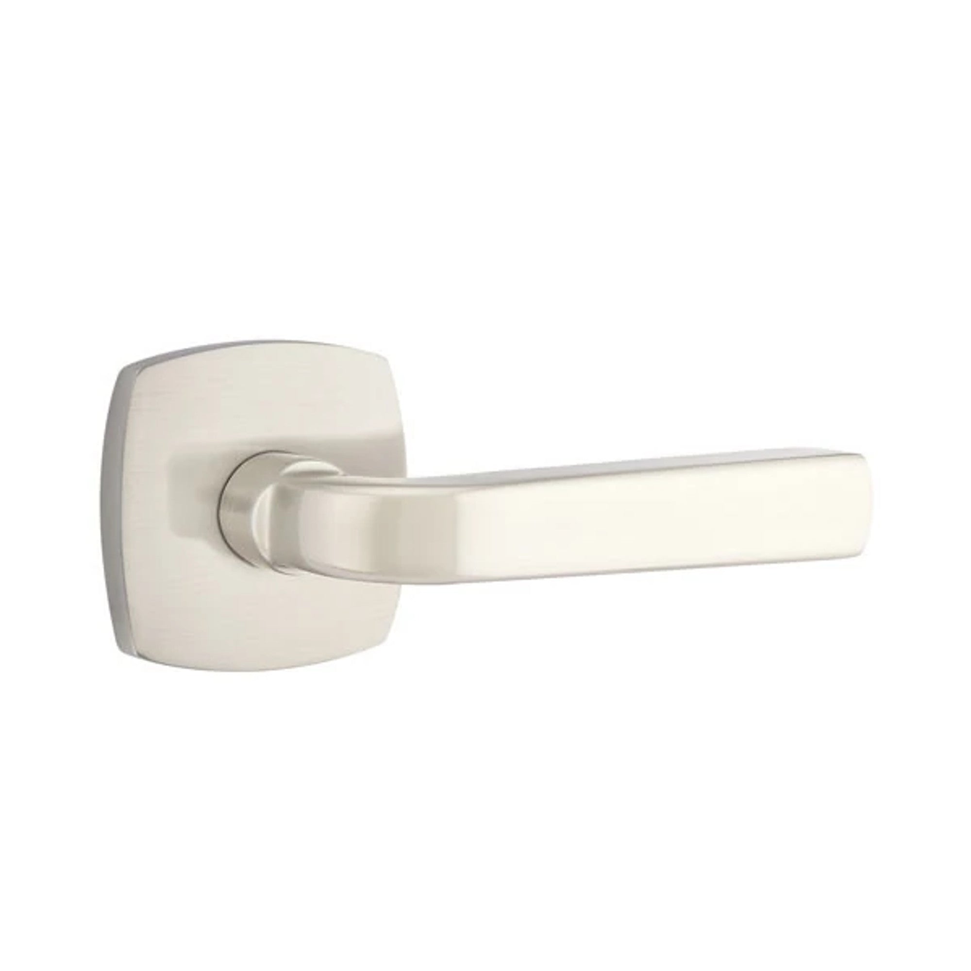 Emtek Sion Lever with Urban Modern Rosette in Satin Nickel