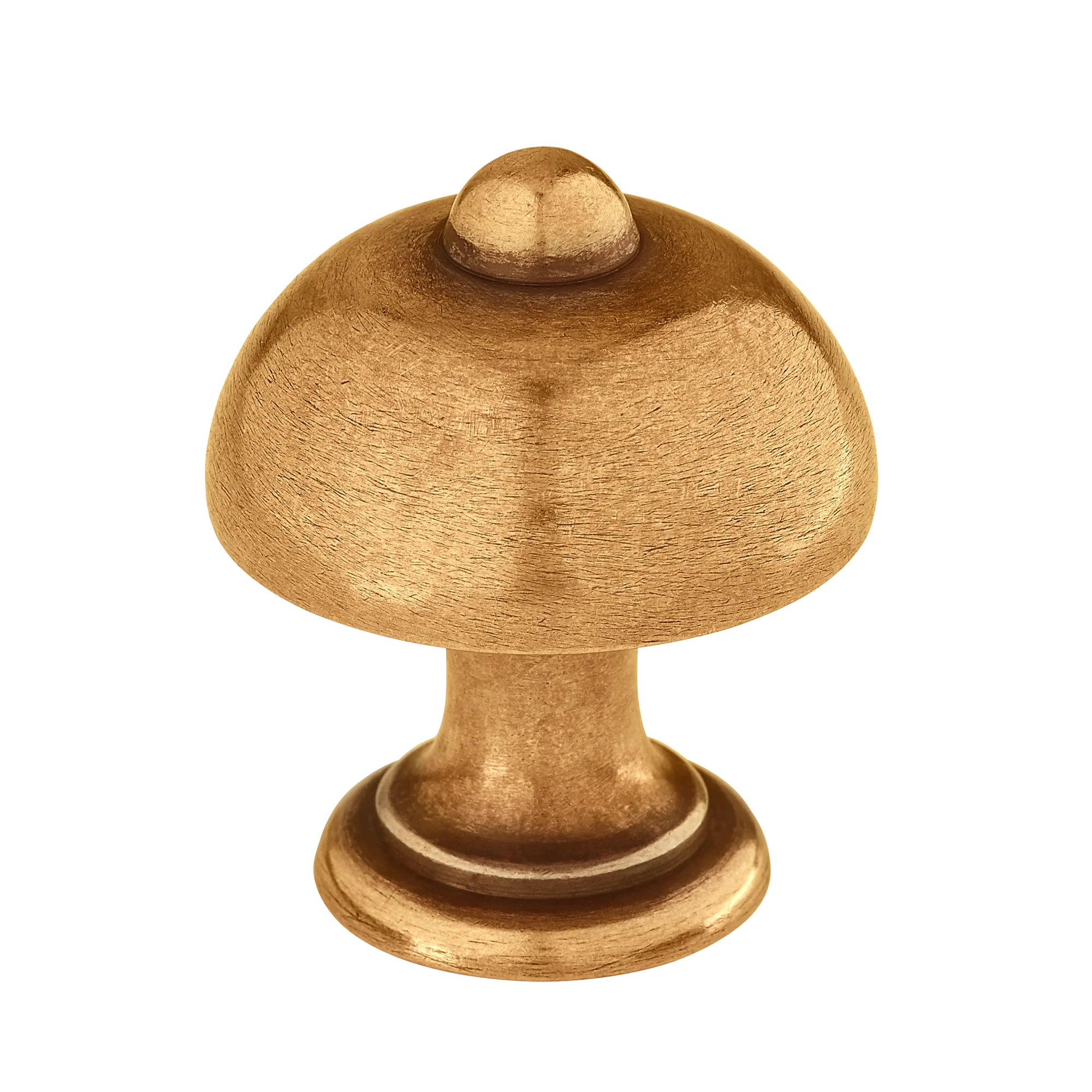 Armac Martin 4055 Cabinet Knob in 19mm / Burnished Brass