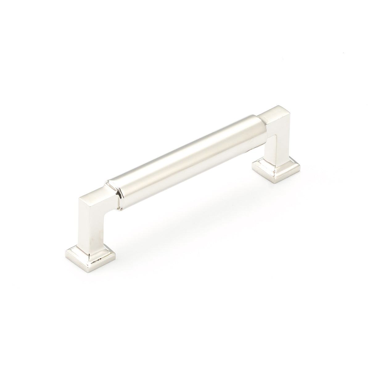 Schaub Haniburton 4" C-C Pull in Polished Nickel