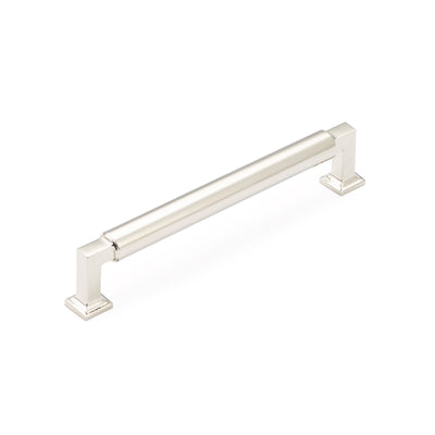 Schaub Haniburton 6" C-C Pull in Polished Nickel