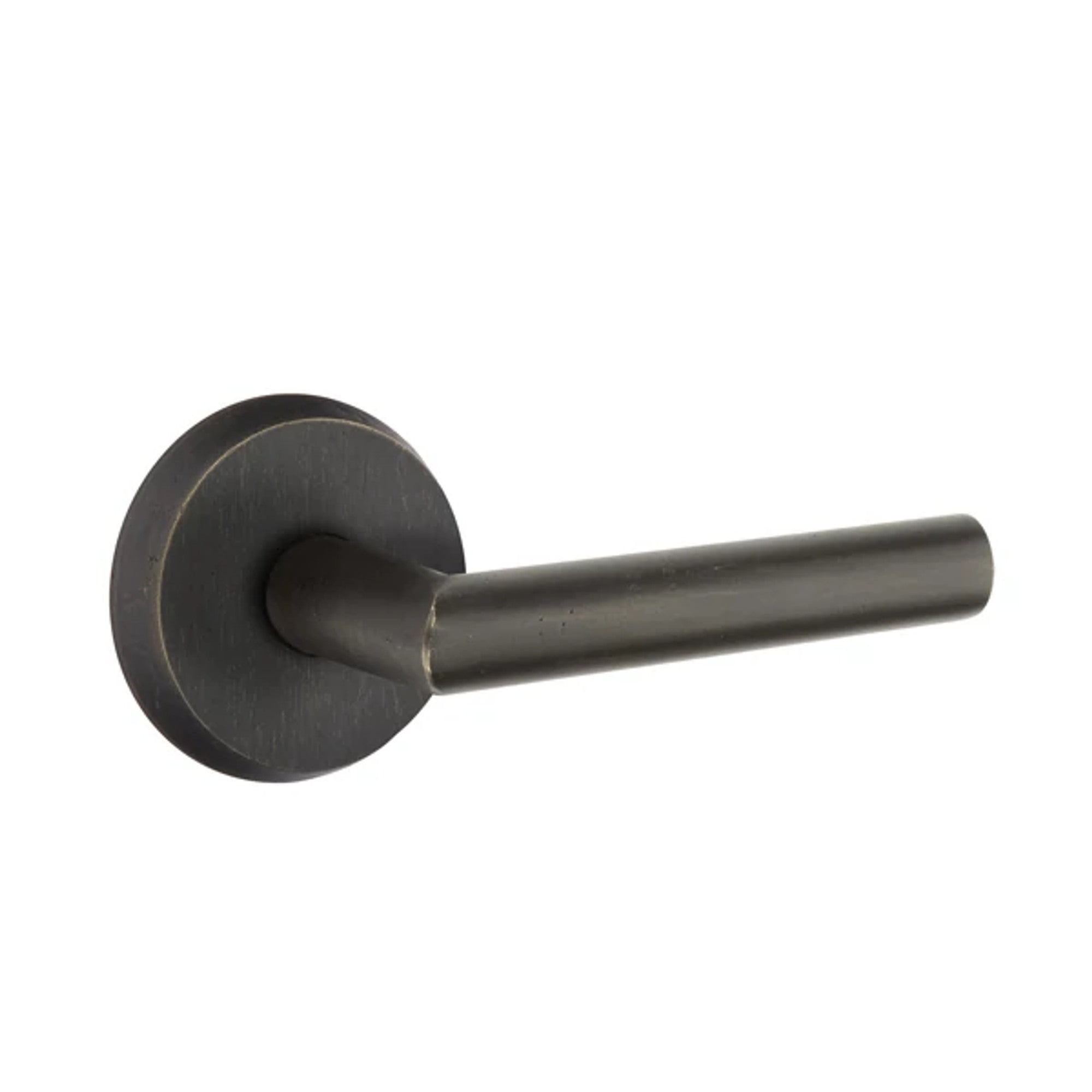 Emtek Mariposa Lever with #2 Rosette in Medium Bronze