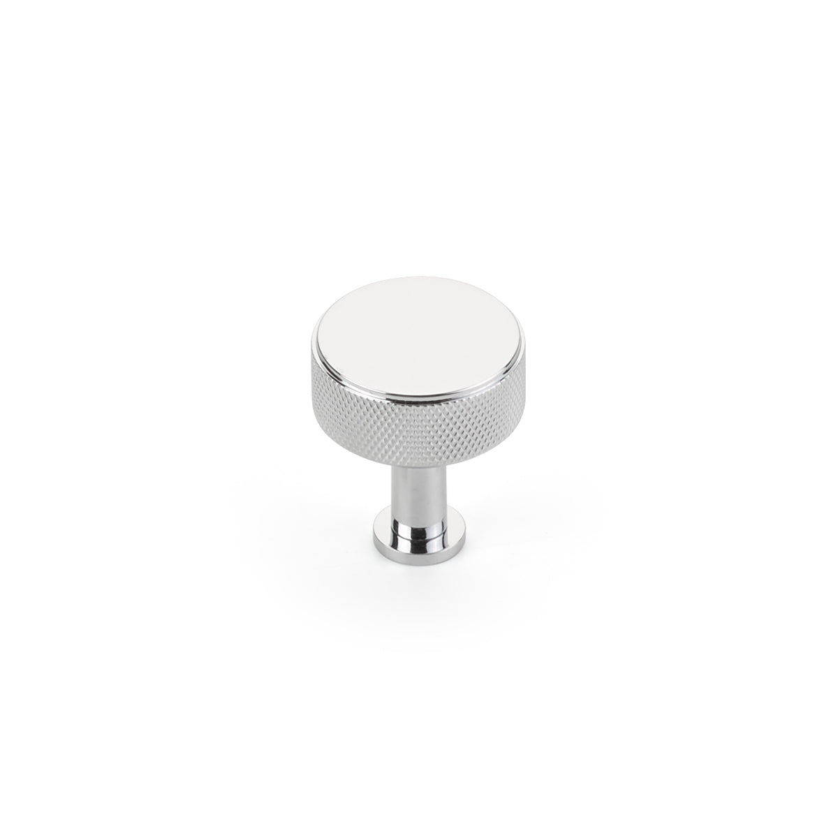 Schaub Pub House Knurled 1-1/4" Knurled Knob in Polished Chrome