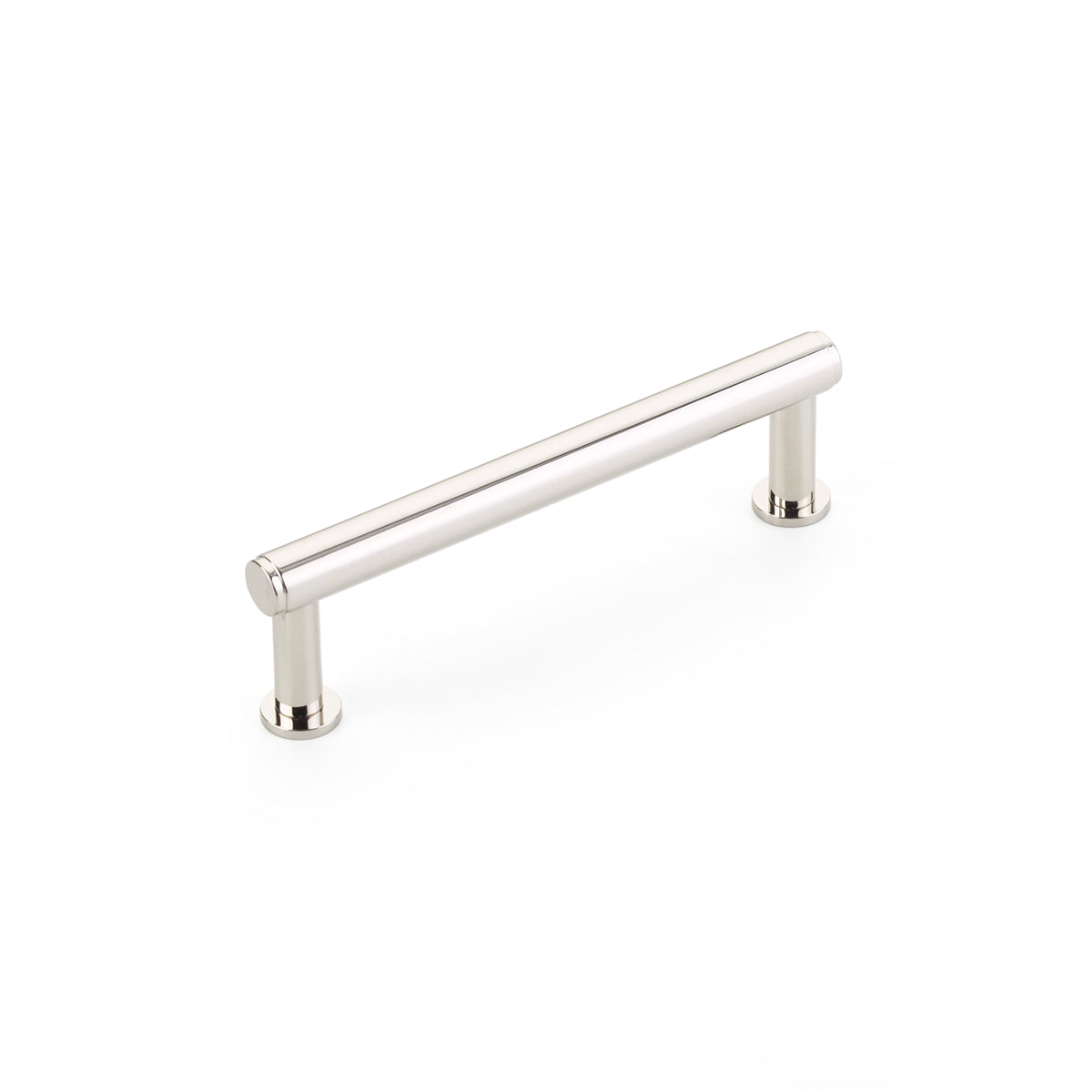 Schaub Pub House Smooth 4" C-C Pull in Polished Nickel