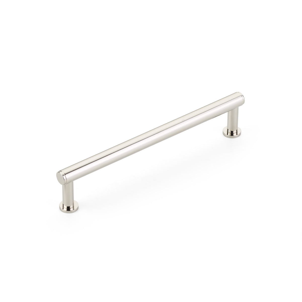 Schaub Pub House Smooth 6" C-C Pull in Polished Nickel