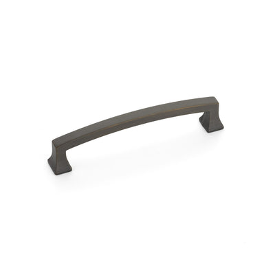 Schaub Menlo Park Arched 5" C-C Arched Pull in Ancient Bronze
