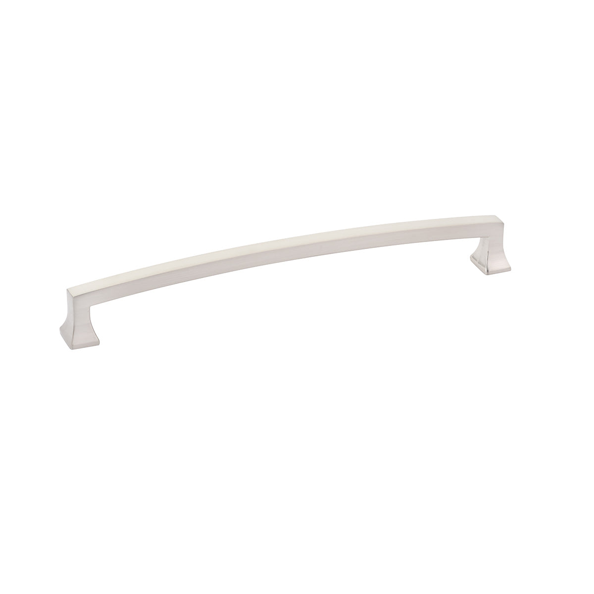 Schaub Menlo Park Arched 8" C-C Arched Pull in Brushed Nickel