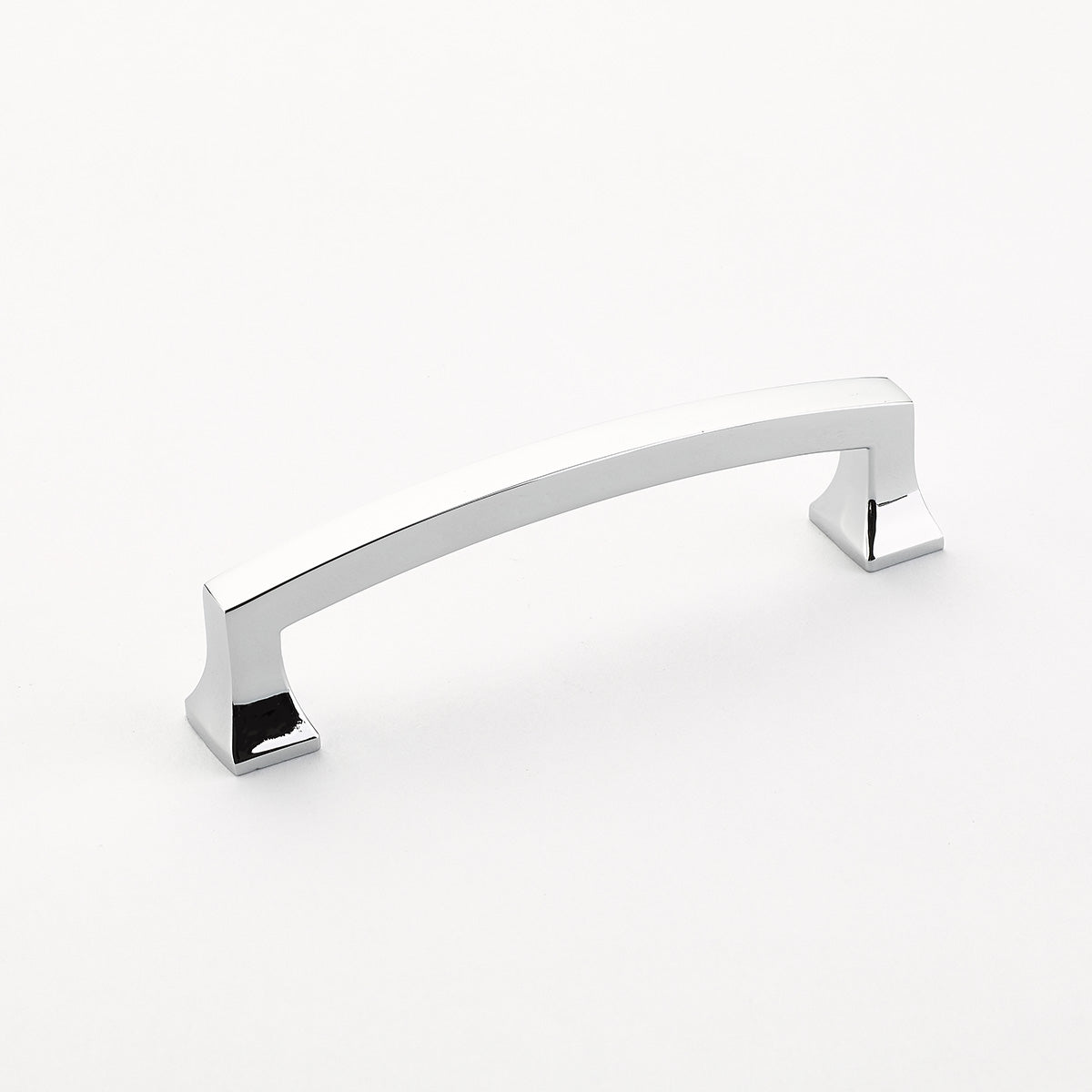 Schaub Menlo Park Arched 4" C-C Arched Pull in Polished Chrome