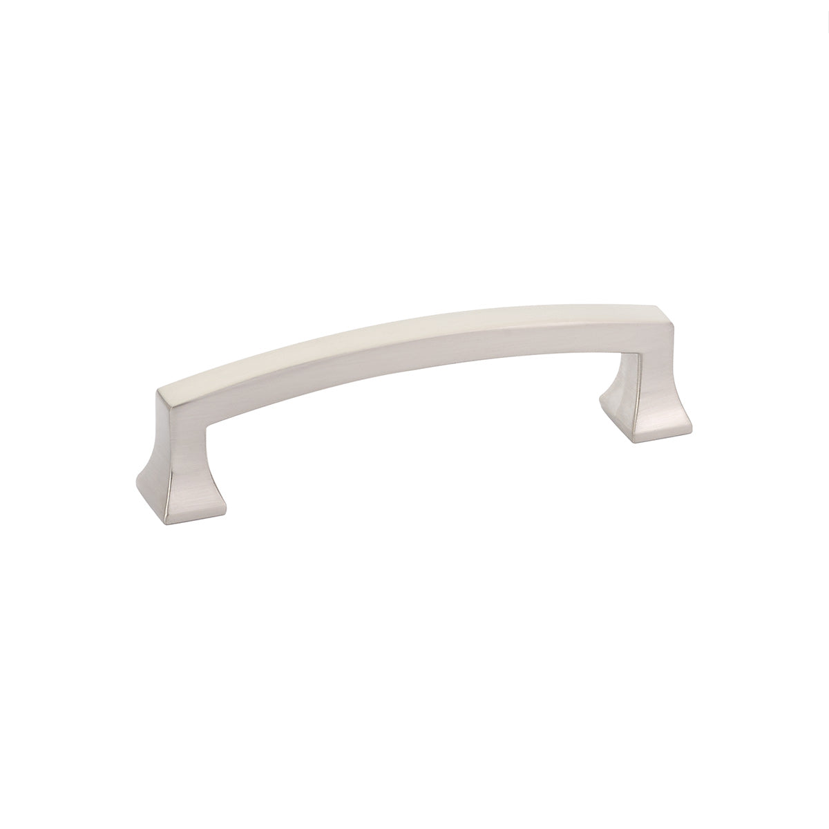 Schaub Menlo Park Arched 4" C-C Arched Pull in Brushed Nickel