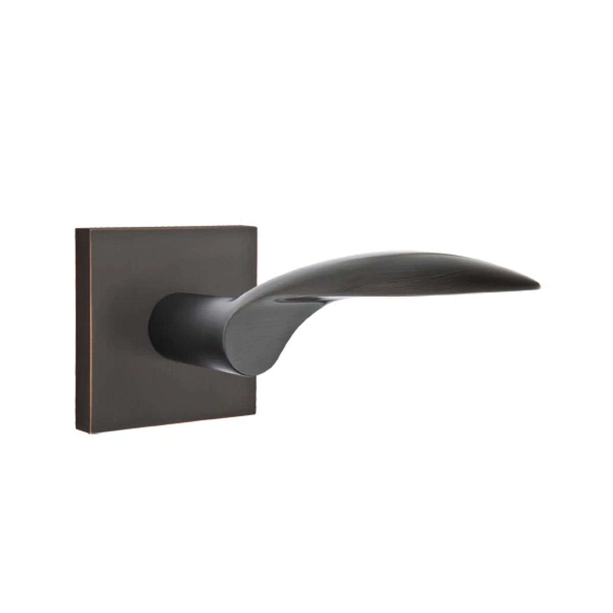 Emtek Mercury Lever with Square Rosette in Oil Rubbed Bronze