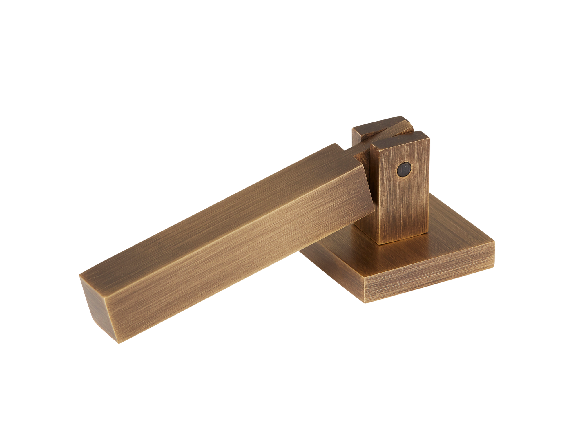 Armac Martin Bromford Drop Handle in 68mm / Satin Antique Satin Lacquered