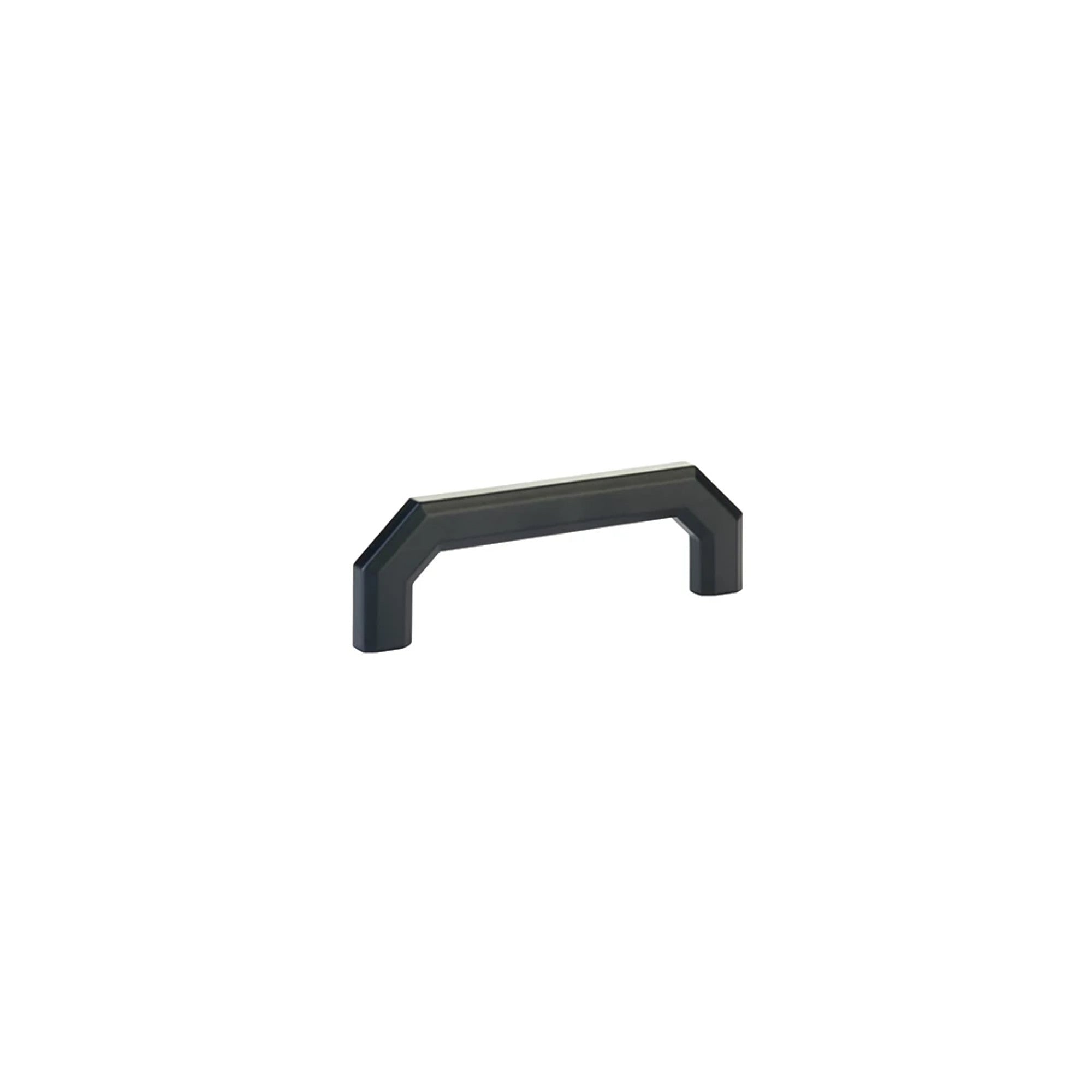 Emtek Riviera 4" C-C Pull in Flat Black