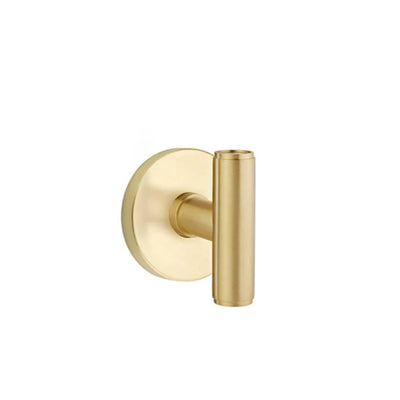 Emtek Ace Knob with Disk Rosette in Satin Brass