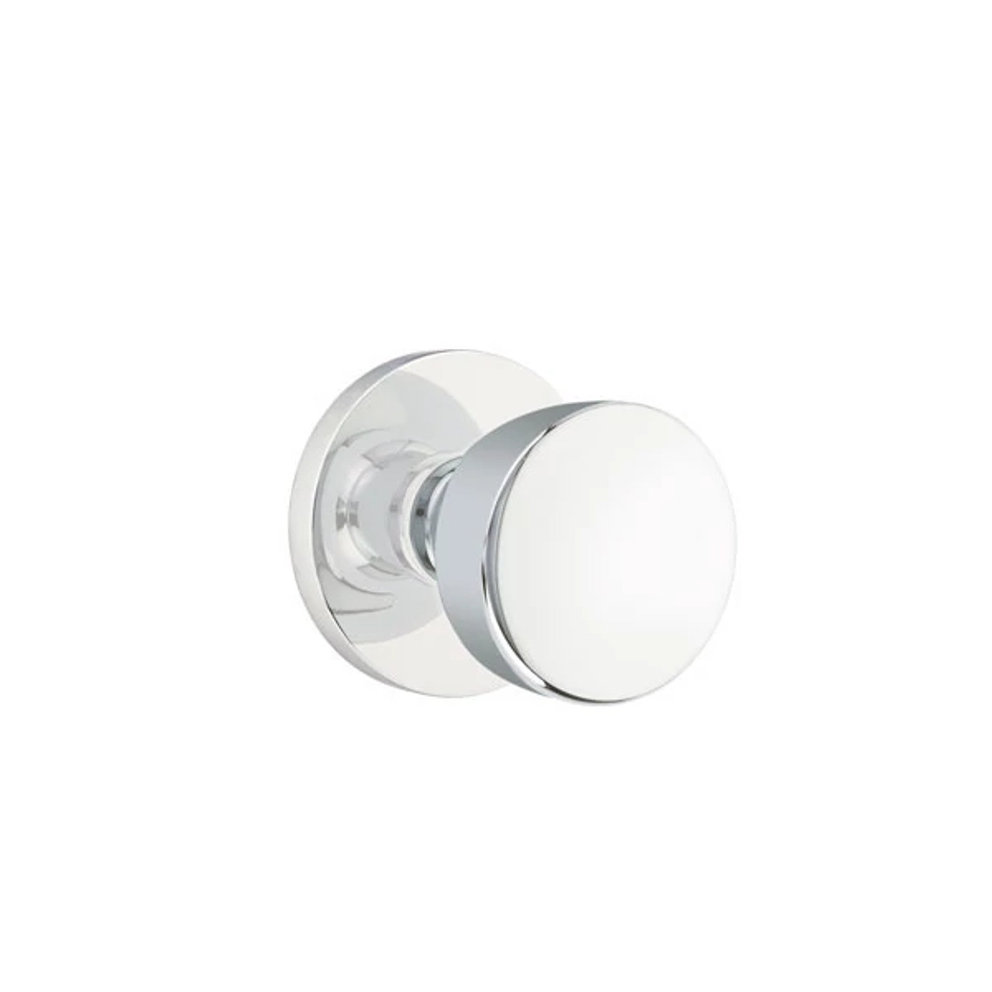 Emtek Laurent Knob with Disk Rosette in Polished Chrome