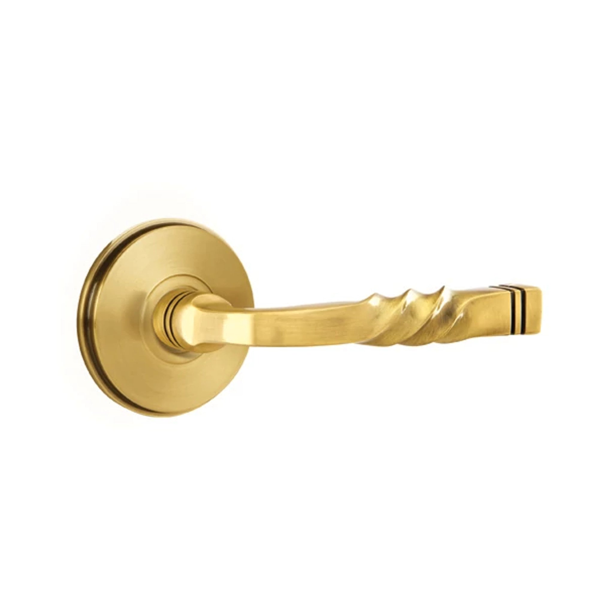 Emtek Santa Fe Lever with Watford Rosette in French Antique